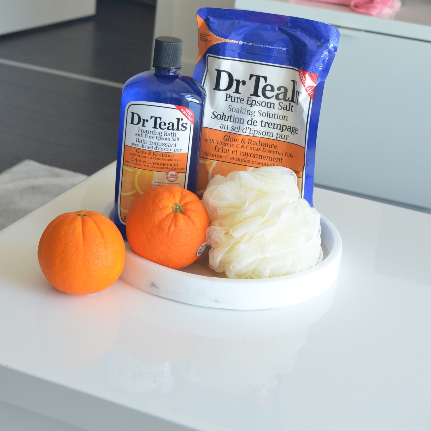 Pamper Yourself with Dr. Teal’s Vitamin C Line